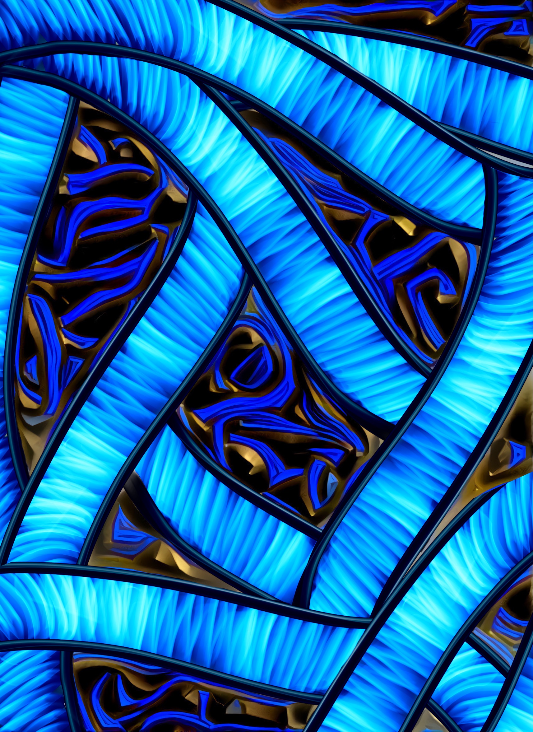 Blue Current Weaving