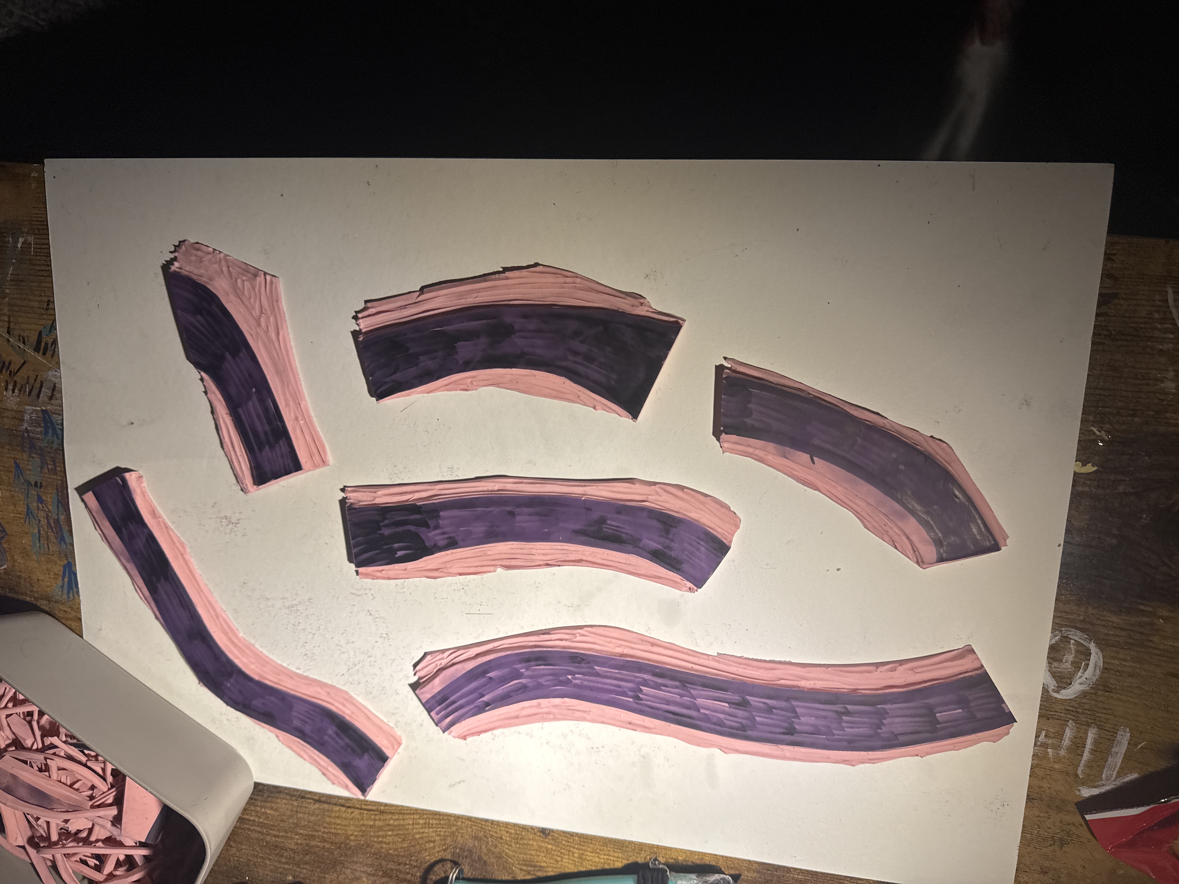 Colour Ribbons Tested