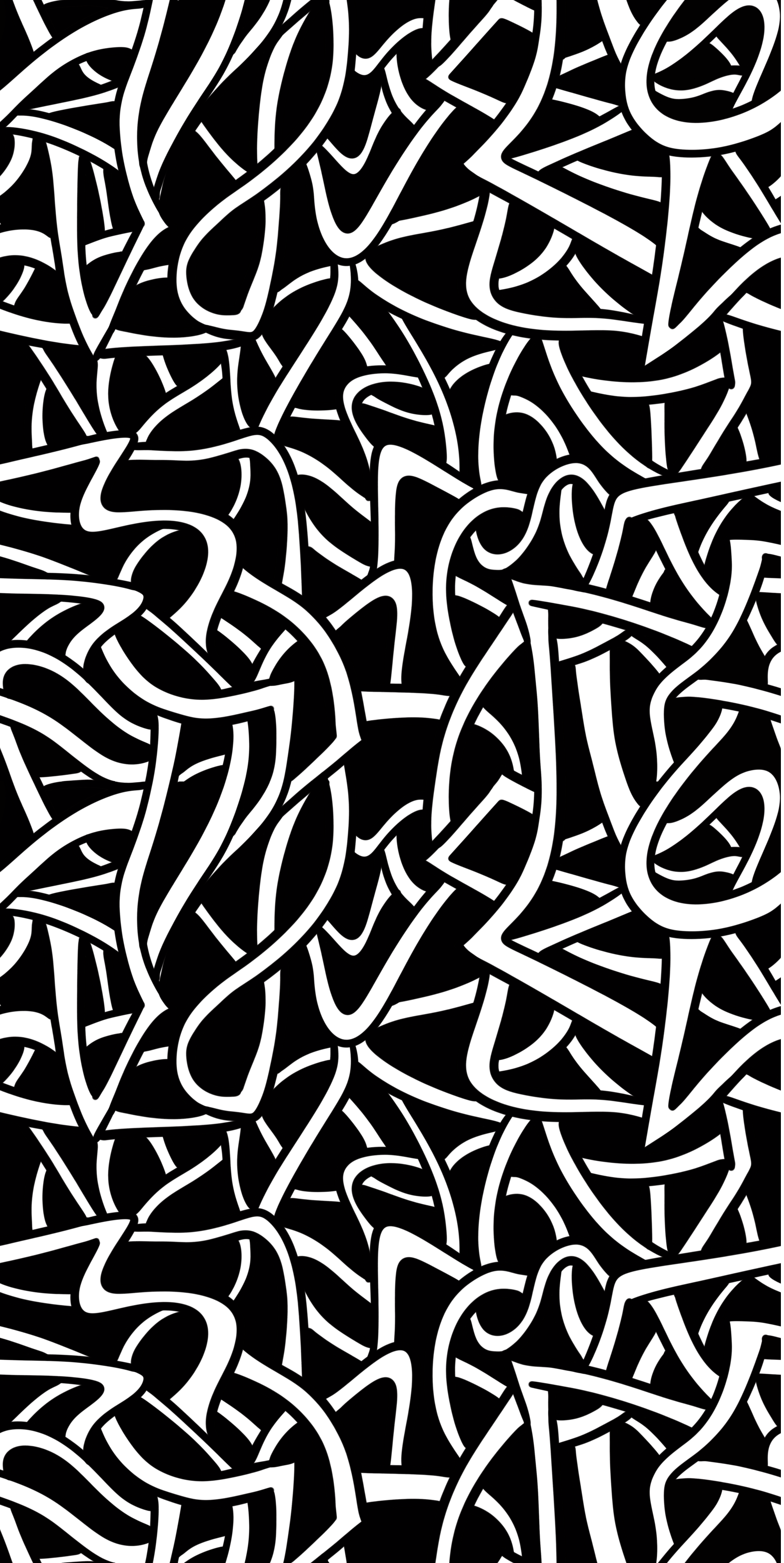 Black Column Woven