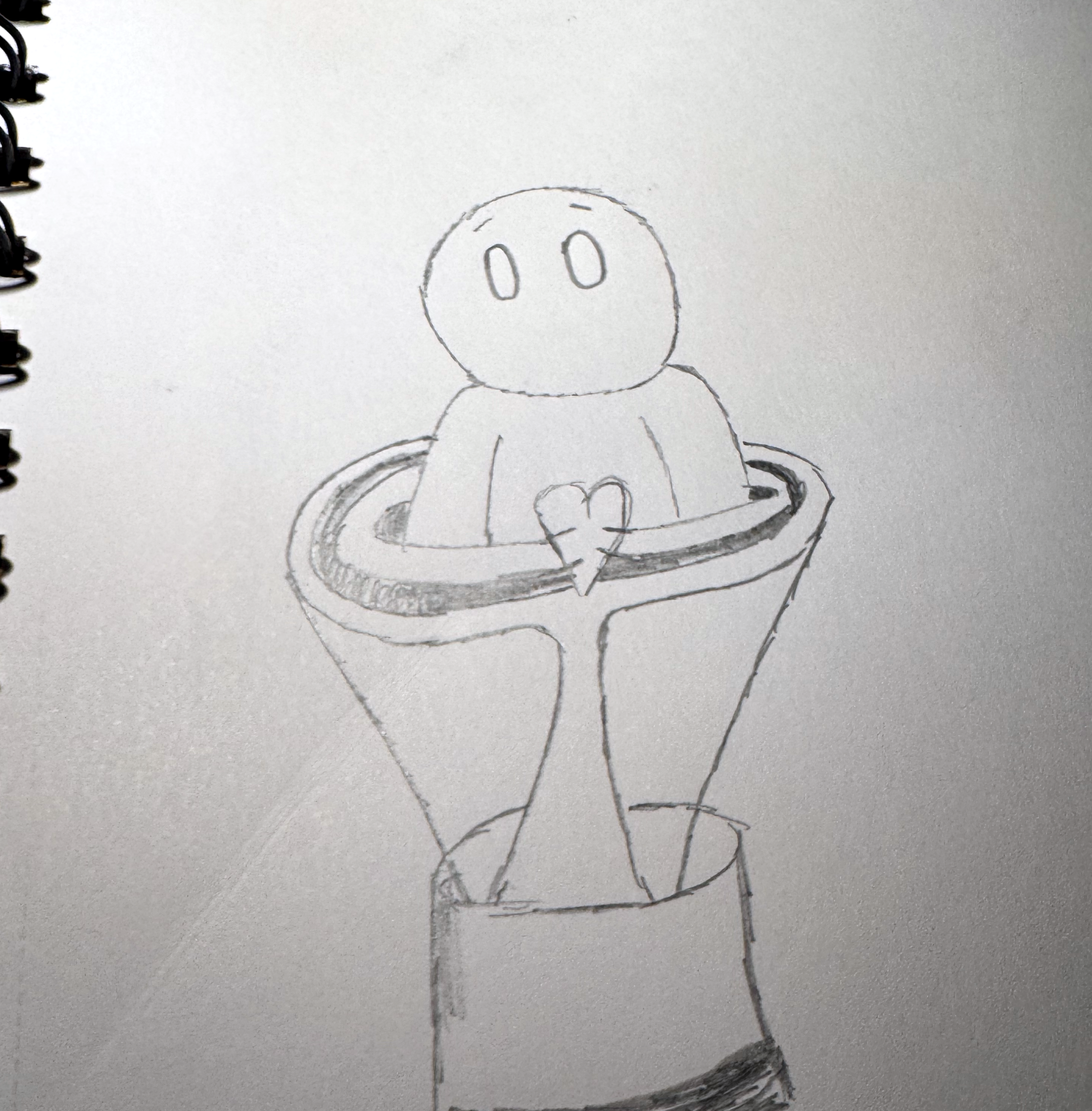 Figure in the Funnel