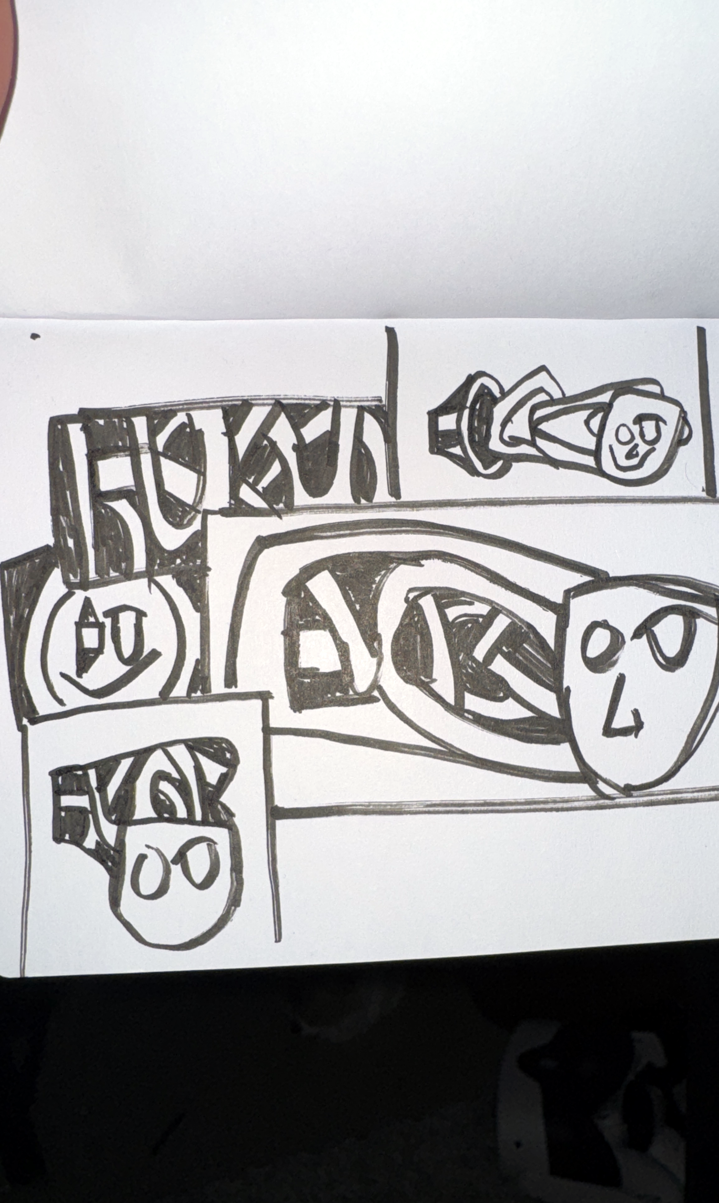 Panels of Faces