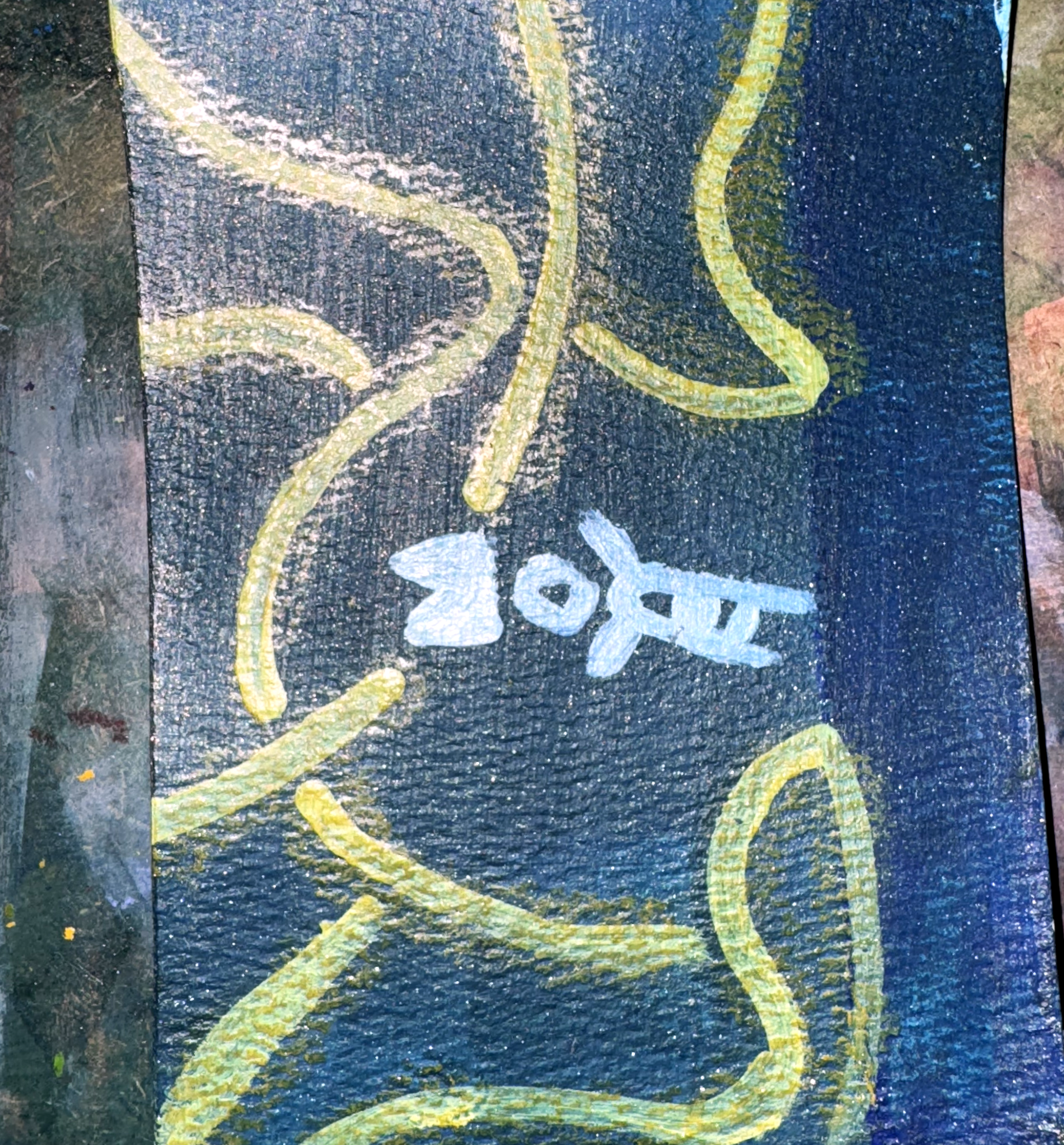Yellow Roads, White Sign