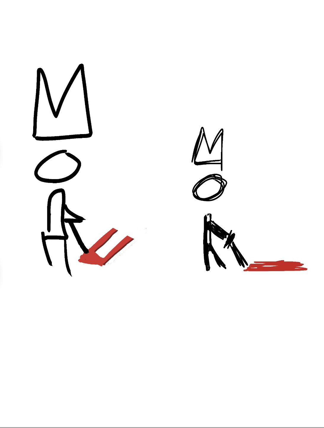 Two Crowns Walking
