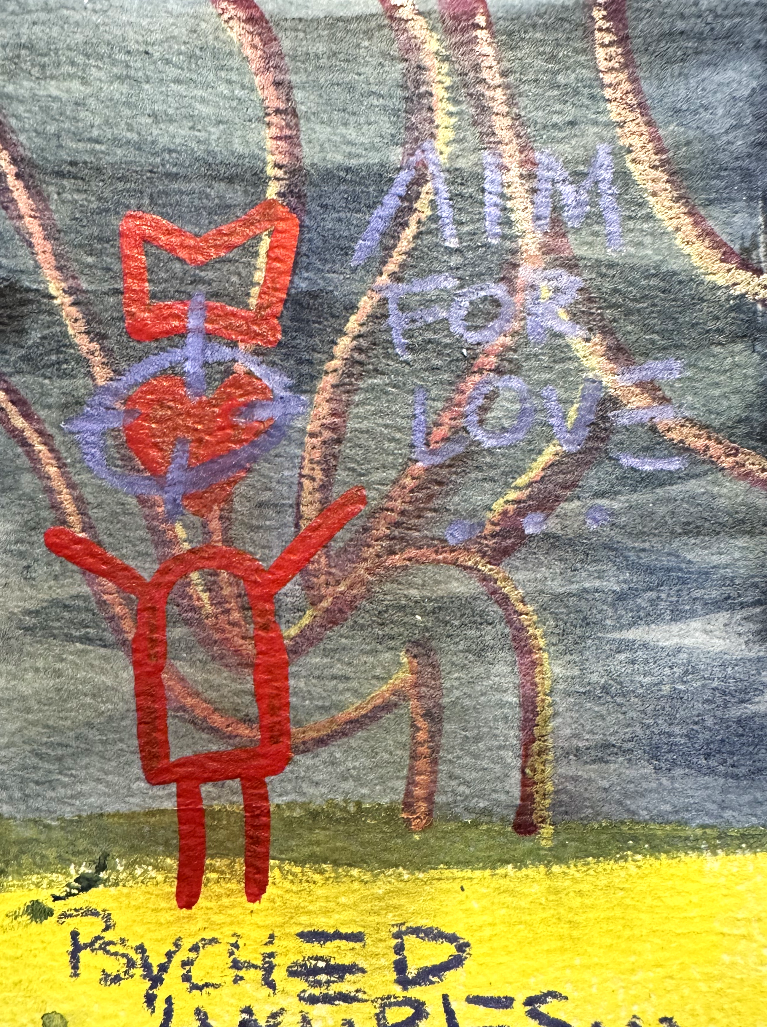 Red Figure Standing