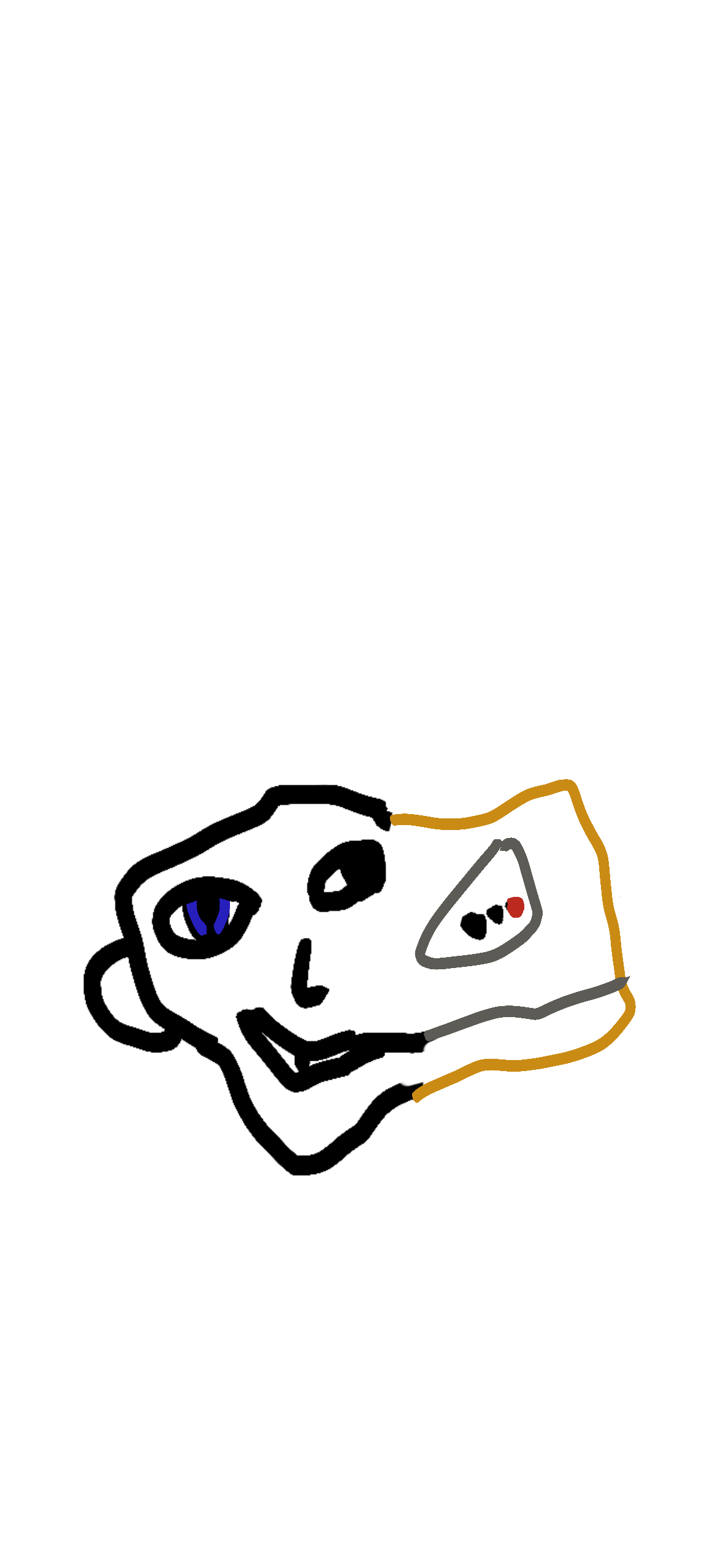 Face Wearing the Shoe