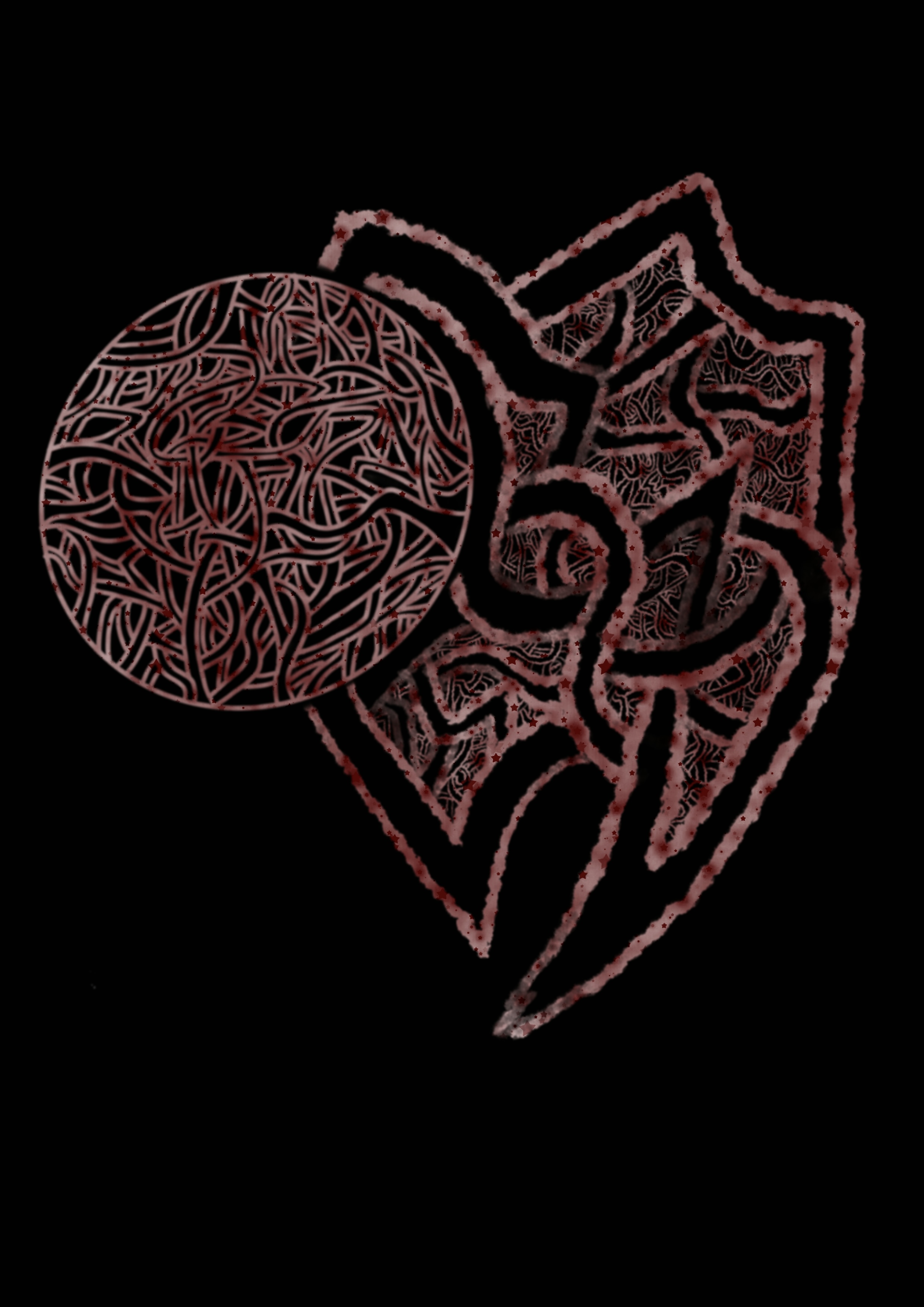 Red Seal in Outline