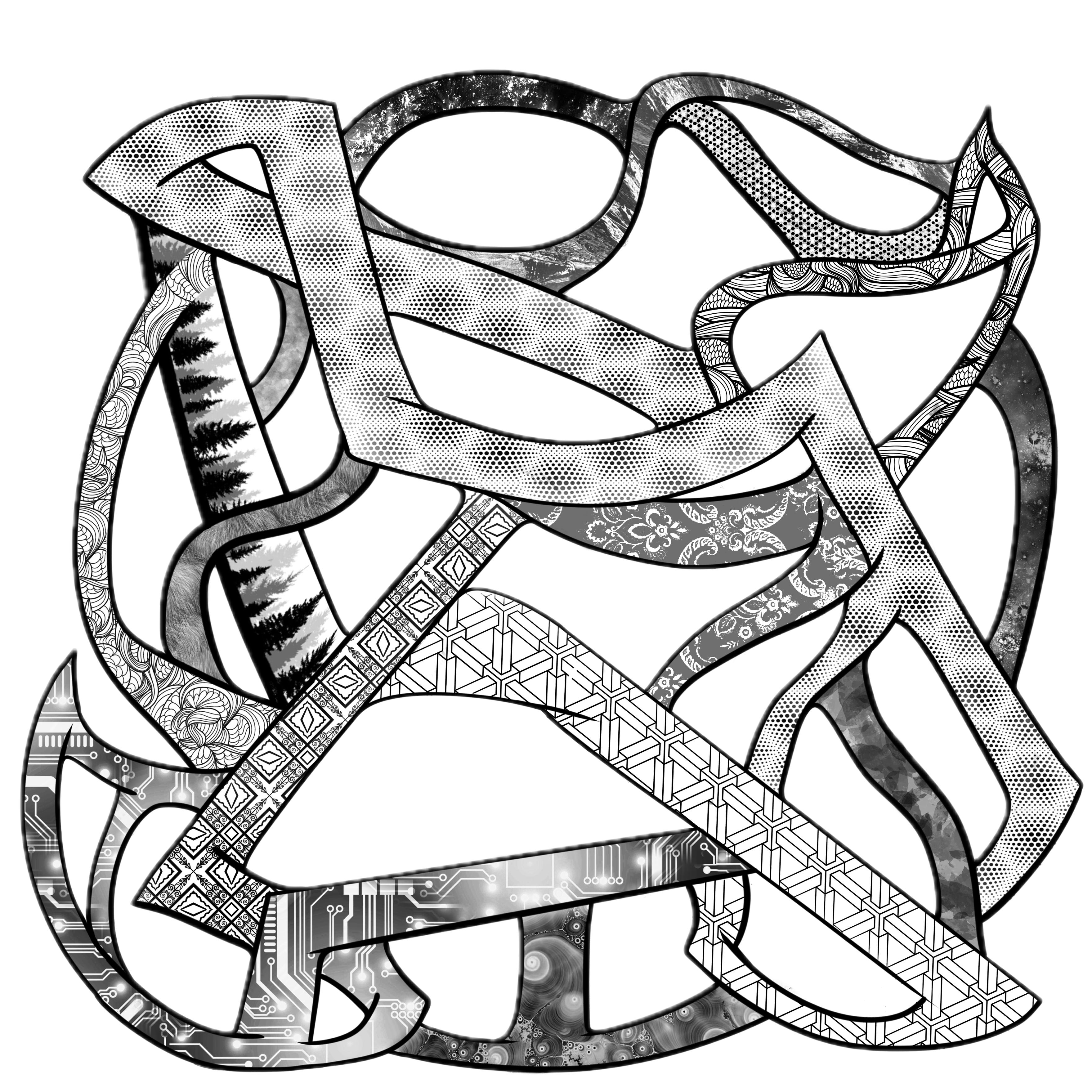 Glyph Abstract