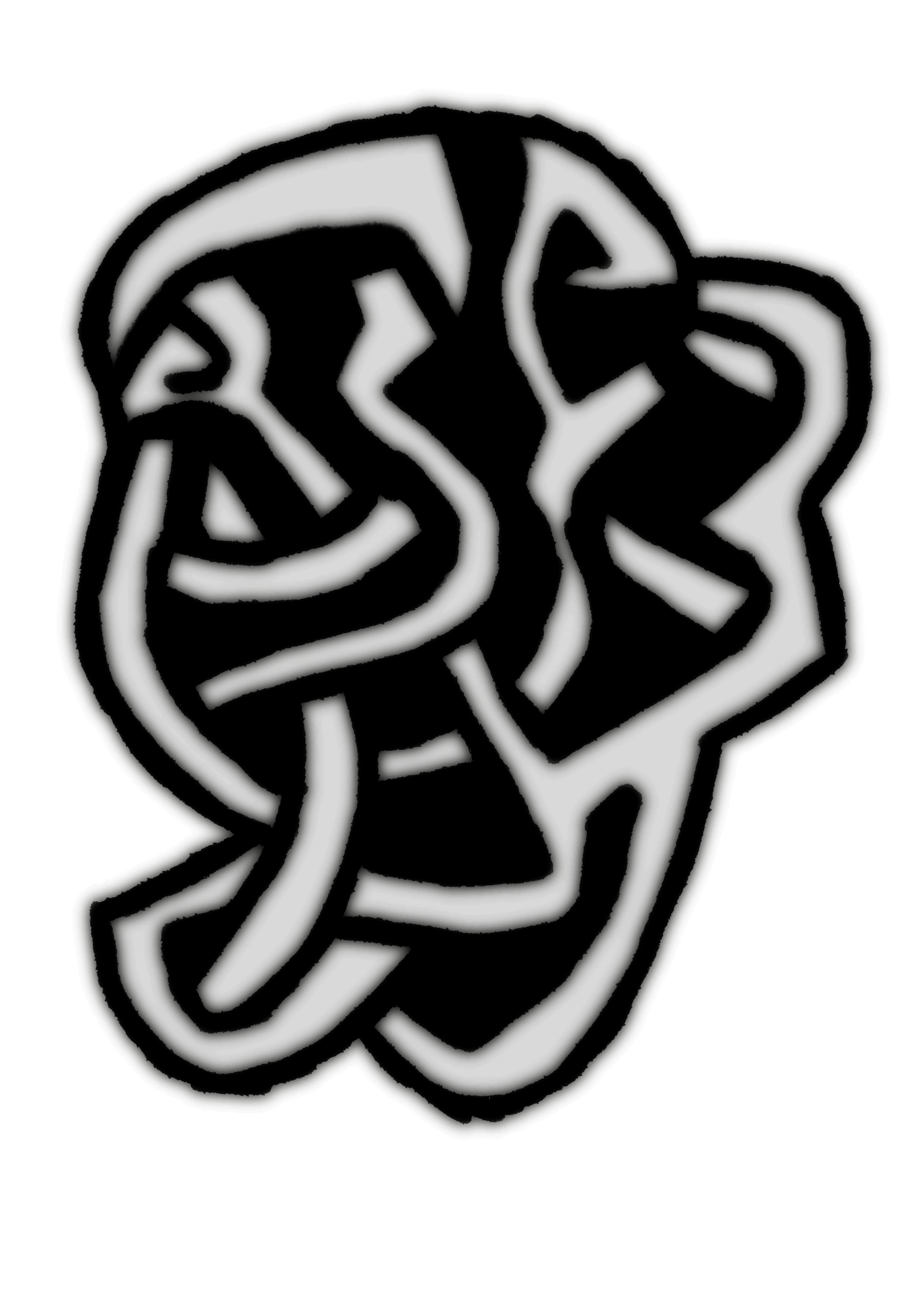 White Knot Glowing