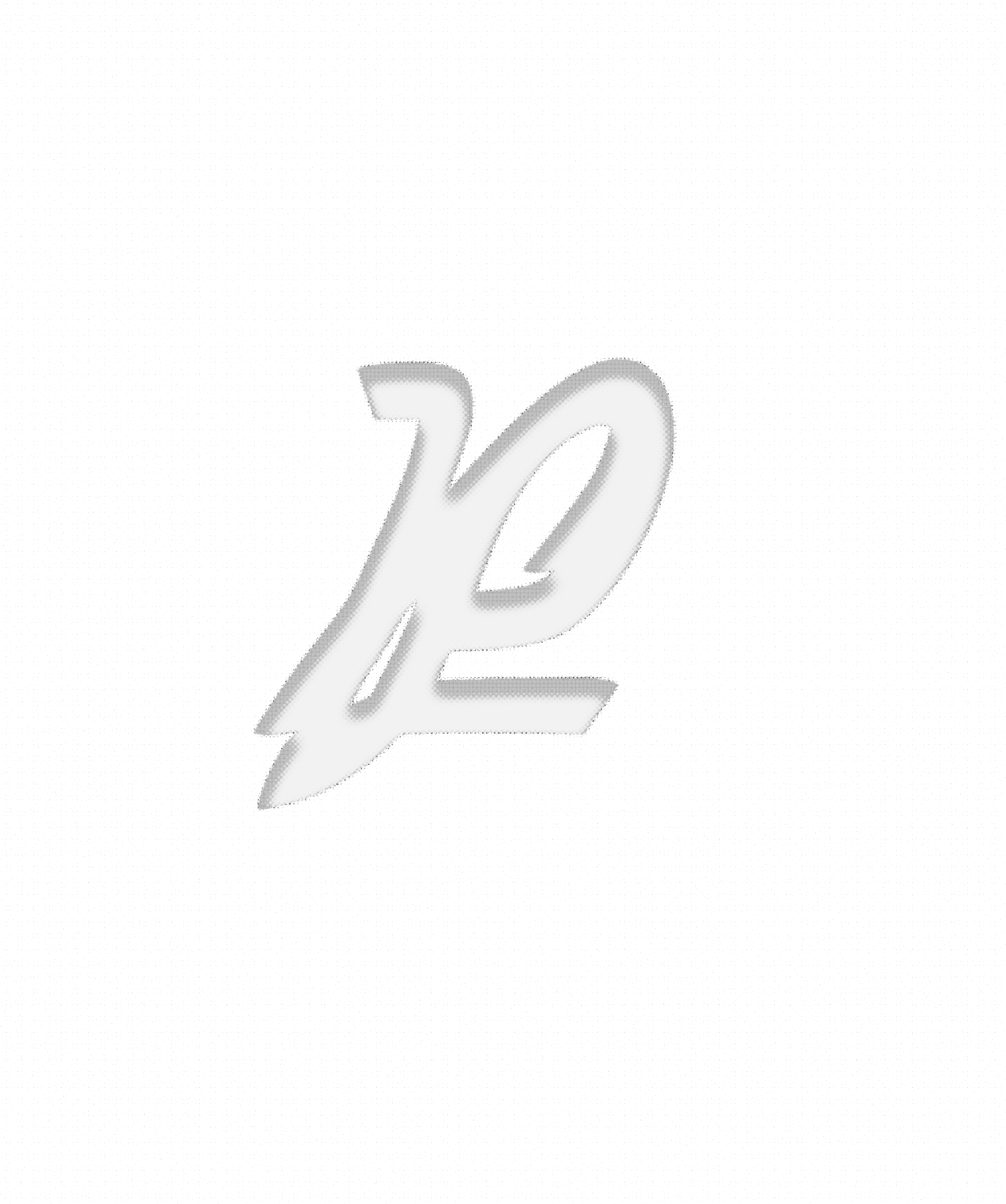 Pale P Monogram