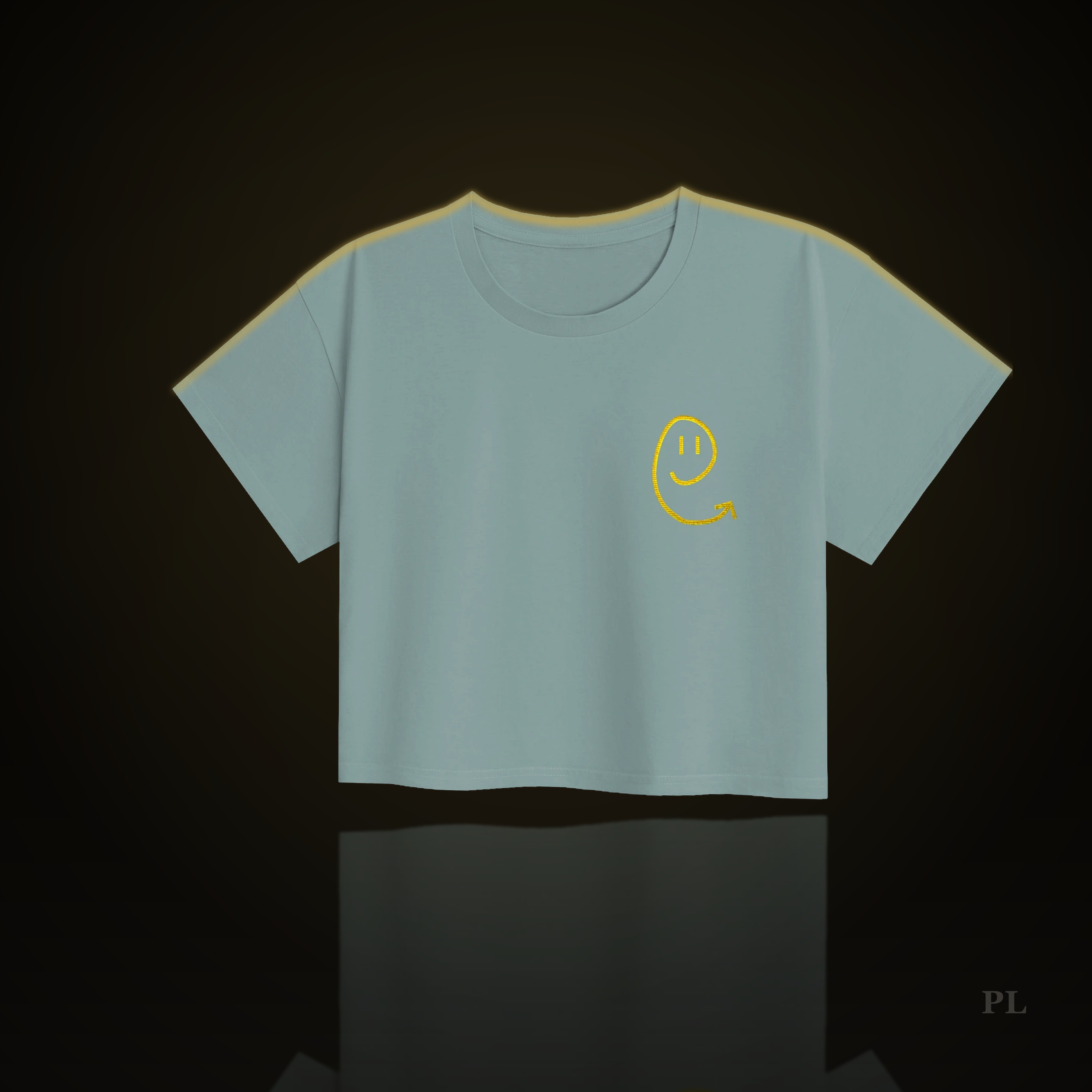 SMILEY GLYPH CROP — view 3