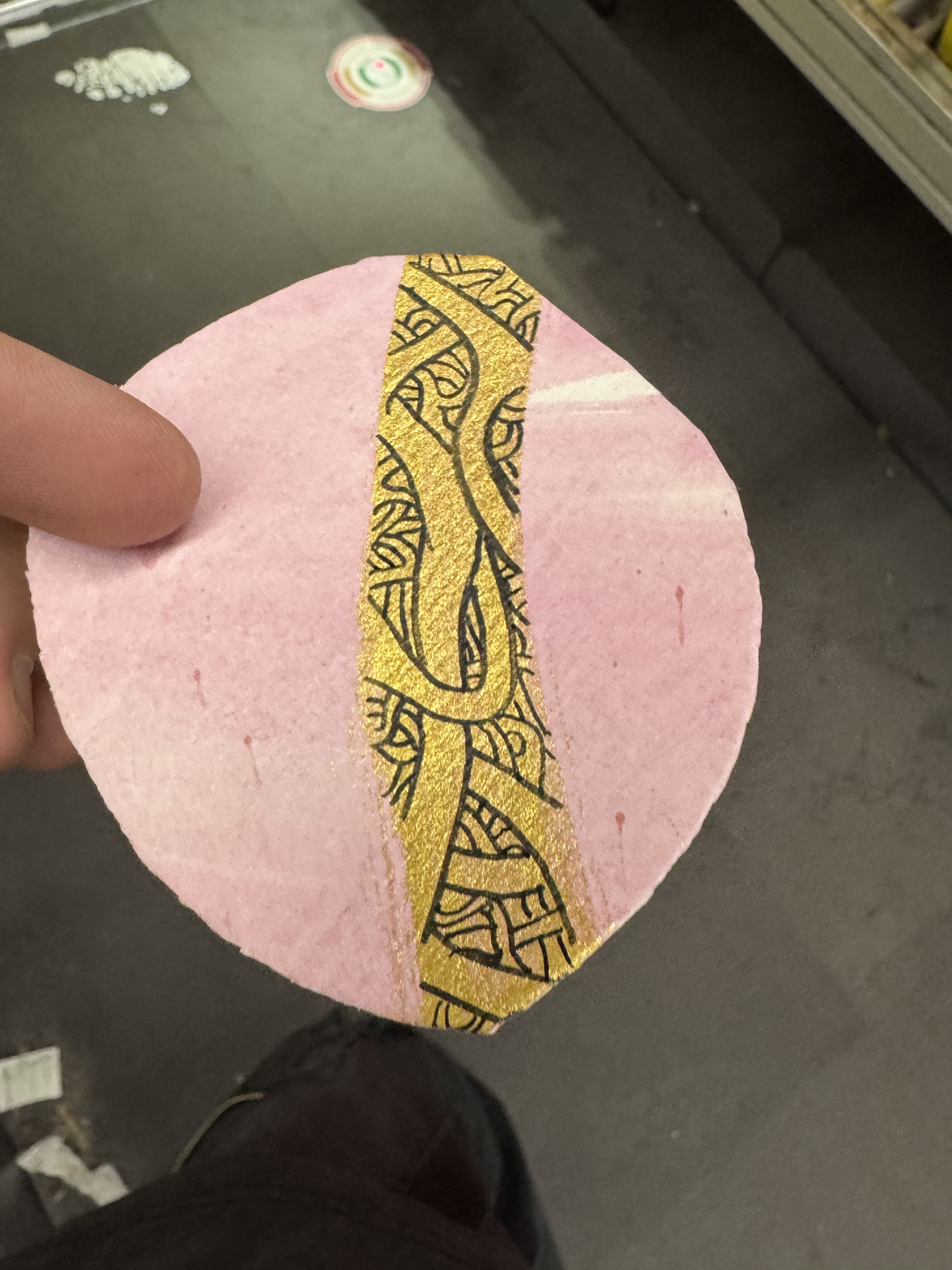 Pink Moon, Gold Band