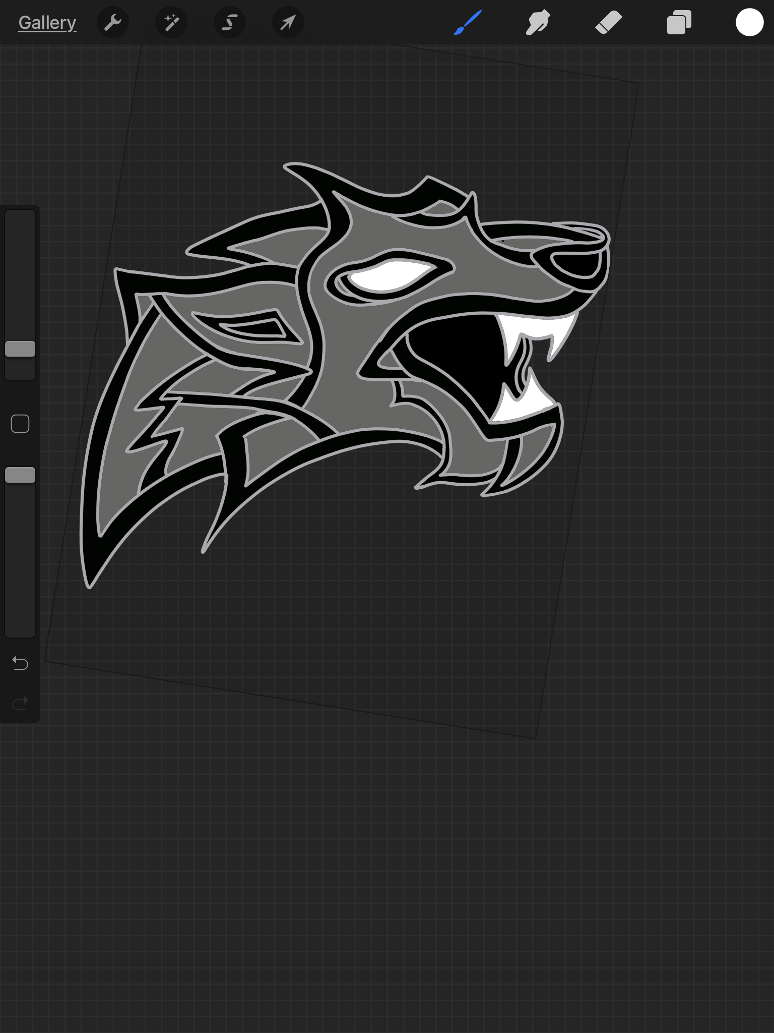Wolf Mascot